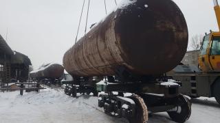 Котлы жд цистерн / Dzelzceļa vagonu katli