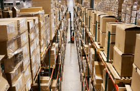 Temporary storage for goods 
